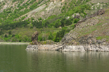 Landscape of Studen Kladenets Reservoir, Bulgaria