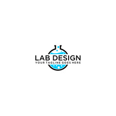 logo lab for your company's business icon