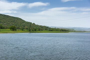 Landscape of Studen Kladenets Reservoir, Bulgaria