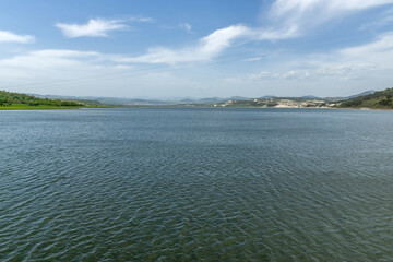 Landscape of Studen Kladenets Reservoir, Bulgaria
