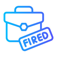 fired gradient icon