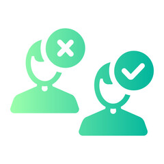 candidates gradient icon