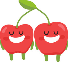 Cherry Cartoon Character