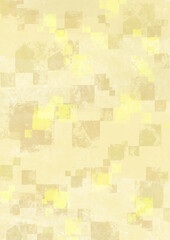 正月イメージ水彩の和風モダン