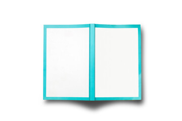 School notebook on PNG background, include with shadows