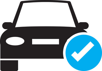 Car Sale and rental car icons set