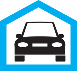 Car Sale and rental car icons set