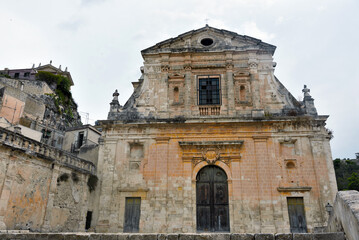 Fototapeta premium church of santa maria della consolazione Scicli Sicily Italy