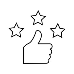 Feedback, star, approve icon