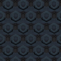 Hexagon wallpaper pattern