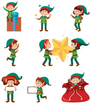Christmas elf kids collection