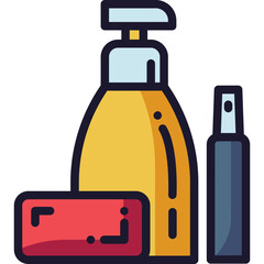 Obraz premium toiletries icon