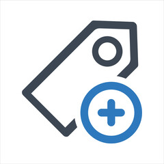 Tag add icon
