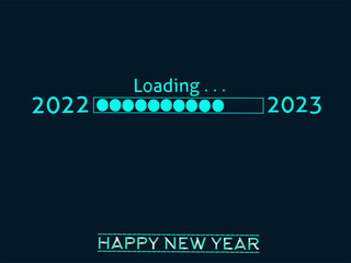 Loading Bar New Year 2023