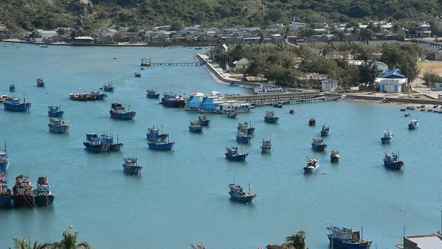 Beautiful sea in the summer, South China Sea, Vietnam.