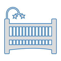 Baby, bed, cot icon