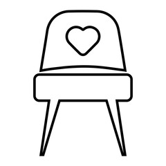 Baby, child, chair icon