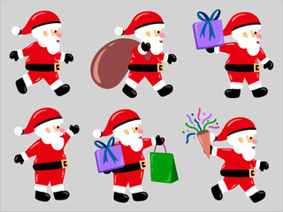 Christmas Santa Claus Set