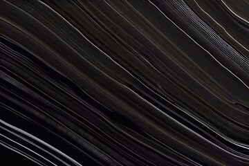 Black wave texture for background, closeup