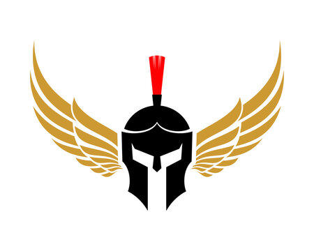 Wing with spartan in the middle