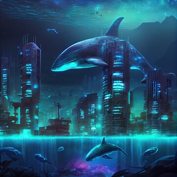 under water city