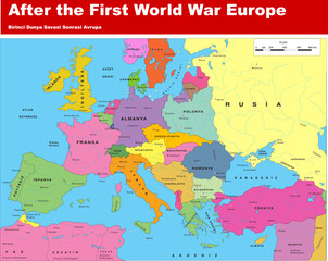 Obraz premium The First Homeland of the Turks Central Asia