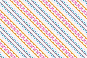 Ikat seamless pattern tribal background Seamless Pattern. Ethnic Geometric Ikkat Batik Digital vector textile Design for Prints Fabric saree Mughal brush symbol Swaths texture Kurti Kurtis Kurtas