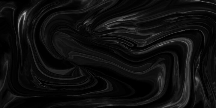 Abstract black sillk and liquid marble background. white and black liquid silk stain fabric background. abstract paper with soft waves and white fabric.	
