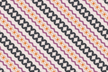 Ikat stripes tribal background Seamless Pattern. Ethnic Geometric Batik Ikkat Digital vector textile Design for Prints Fabric saree Mughal brush symbol Swaths texture Kurti Kurtis Kurtas
