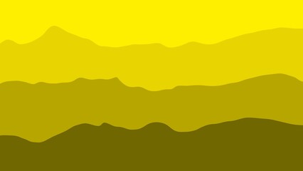 Yellow gradient abstract background 