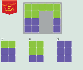 IQ Test Practical Questions. Find the missing.