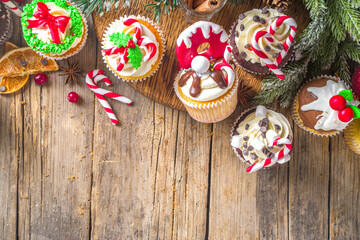 Christmas cupcakes