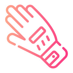 glove gradient icon