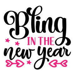 Happy New Year Svg Design