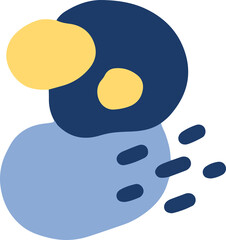 hand draw shape abstract design