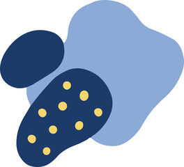 hand draw shape abstract design