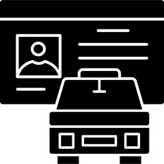 Driver License Icon