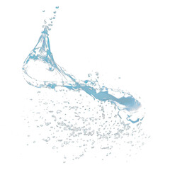wavy transparent liquid splash, similar to water. Can be either used on a light or dark background. Easily change H/S/L to obtain any other liquid splash.