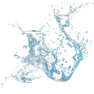 wavy transparent liquid splash, similar to water. Can be either used on a light or dark background. Easily change H/S/L to obtain any other liquid splash.