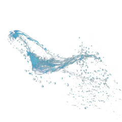 wavy transparent liquid splash, similar to water. Can be either used on a light or dark background. Easily change H/S/L to obtain any other liquid splash.