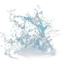 transparent liquid splash, similar to water. Can be either used on a light or dark background. Easily change H/S/L to obtain any other liquid splash.