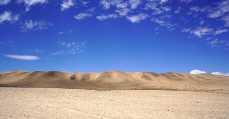 Fototapeta premium Desert with sand dunes, Namib desert in Namibia