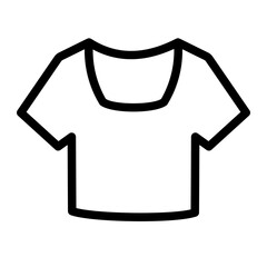 shirt line icon