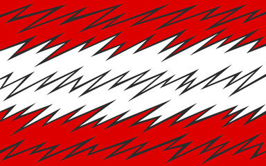 Abstract background with colorful zigzag pattern