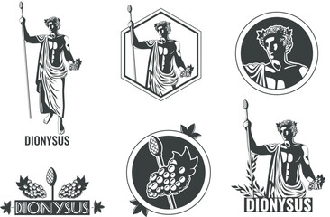 Dionysus God Emblems