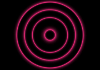 graphics design Circle glow with red tone background vector illustration
