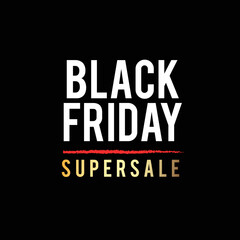 Black Friday celebration for discounts and huge shopping