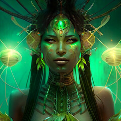 Apsara dancer, ceremonial Apsara dancing, ritual headdress, Khmer culture 