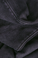 Naklejka premium Part of dark jeans.