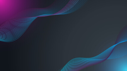 Blue pink abstract background, wave, Geometric vector, graphic, Minimal Texture, cover design, flyer template, banner, web page, book cover, advertisement, printing template, decoration wallpaper.